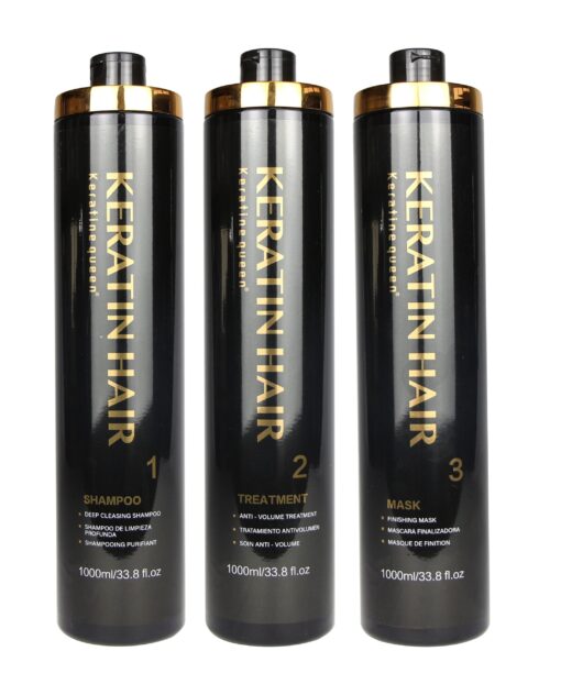 Professional Salon D Series Brazil Keratin Treatment Hair Care Set