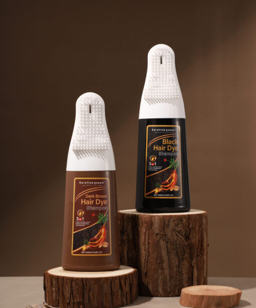 Alternative view of Ginseng Extract Comb Hair Dye Color In Black/Brown