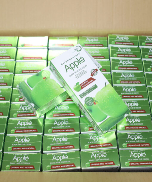 Alternative view of Apple Extract Hair Dye Cream Tube Color In Black