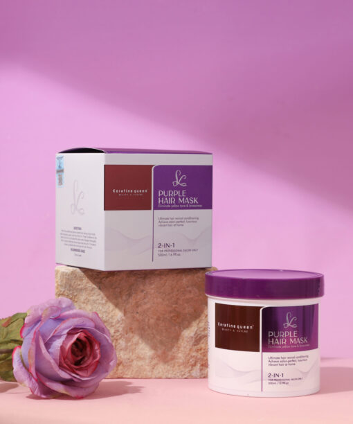 Purple Yellow-Toning Super Silver Hair Mask