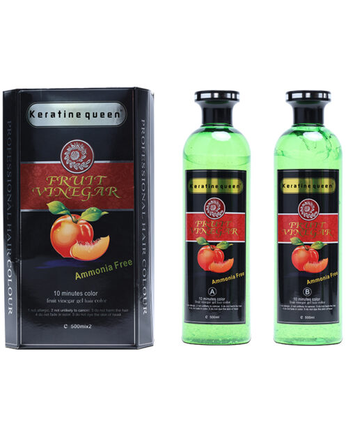 Fruit Vinegar Gel Hair Color In Black