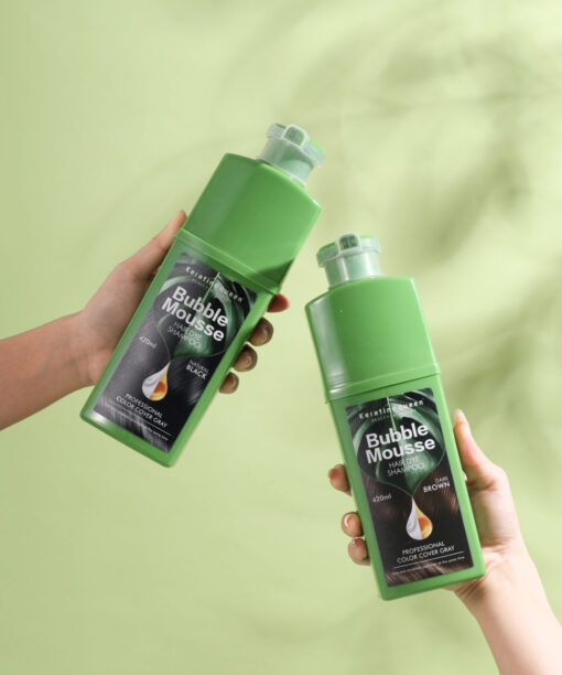 Alternative view of Plant Formulo Bubble Mousse Hair Dye Shampoo Color In Black/Brown