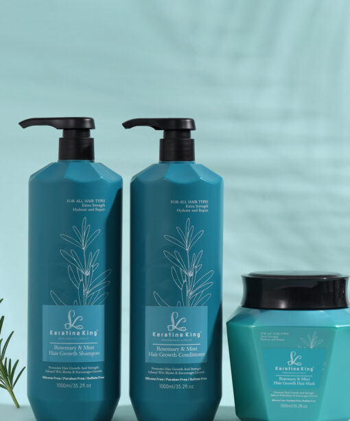 Alternative view of Keratine king Rosemary & Mint Hair Growth Hair Care Set