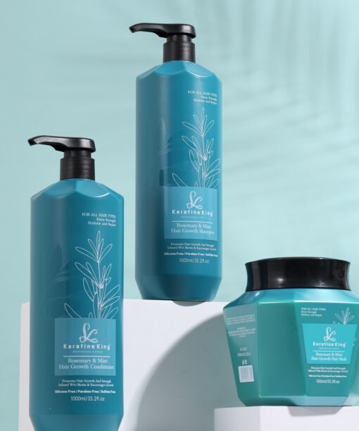 Keratine king Rosemary & Mint Hair Growth Hair Care Set