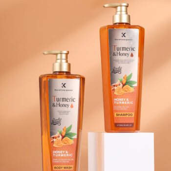 Turmeric & Honey Shampoo, Body Wash