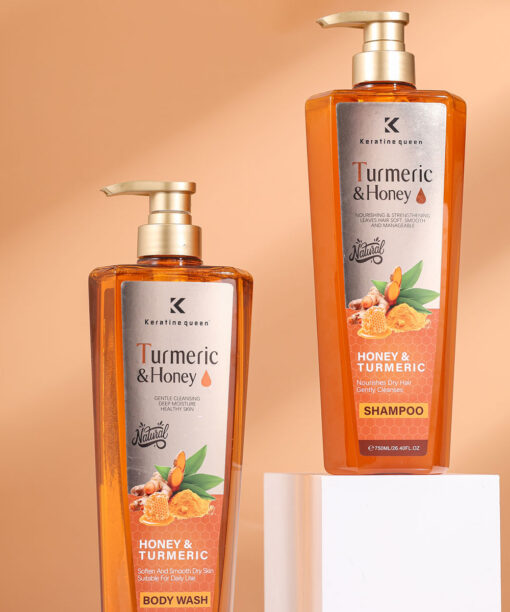 Turmeric & Honey Shampoo, Body Wash