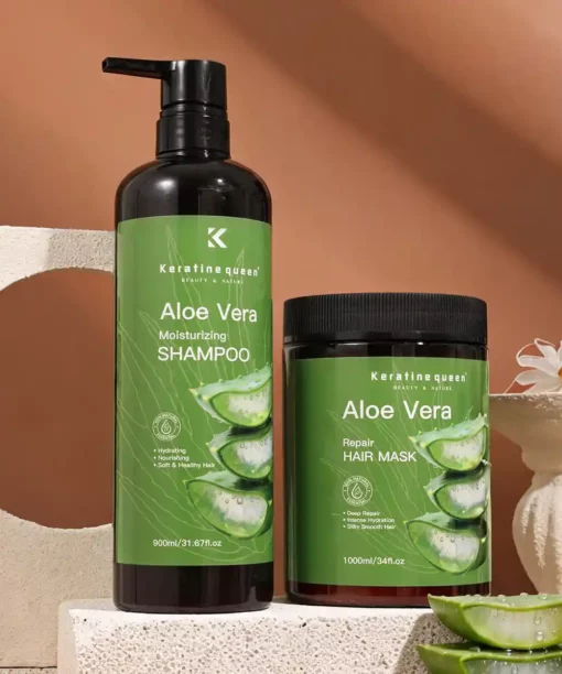 Aloe Vera Moisture Soothing Shampoo & Hair Mask