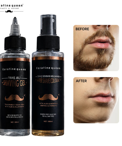 Transparent Foam-free Shaving Gel with Aloe & Allantoin