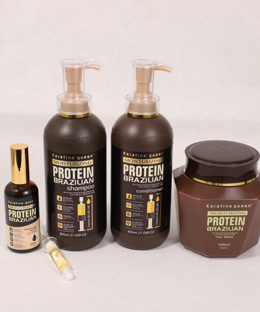 Alternative view of Protein Brazilian Shampoo & Conditioner & Hair Mask & Serum