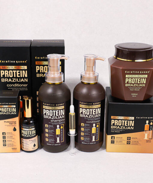 Protein Brazilian Shampoo & Conditioner & Hair Mask & Serum
