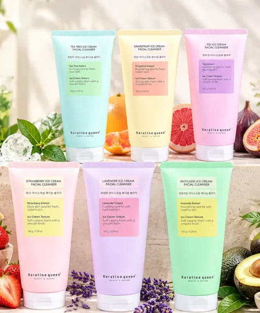 Ice Cream Facial Cleanser Collection
